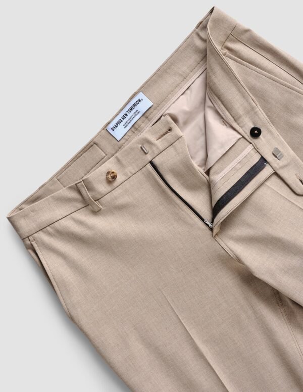 Essential Suit Pants Slim Sand Grain - Image 6