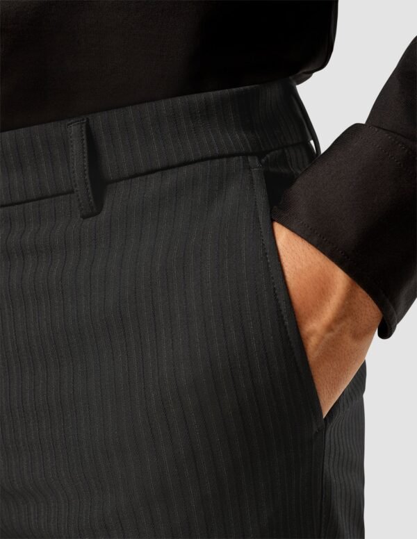 Essential Suit Pants Slim Asphalt Pinstripe - Image 6