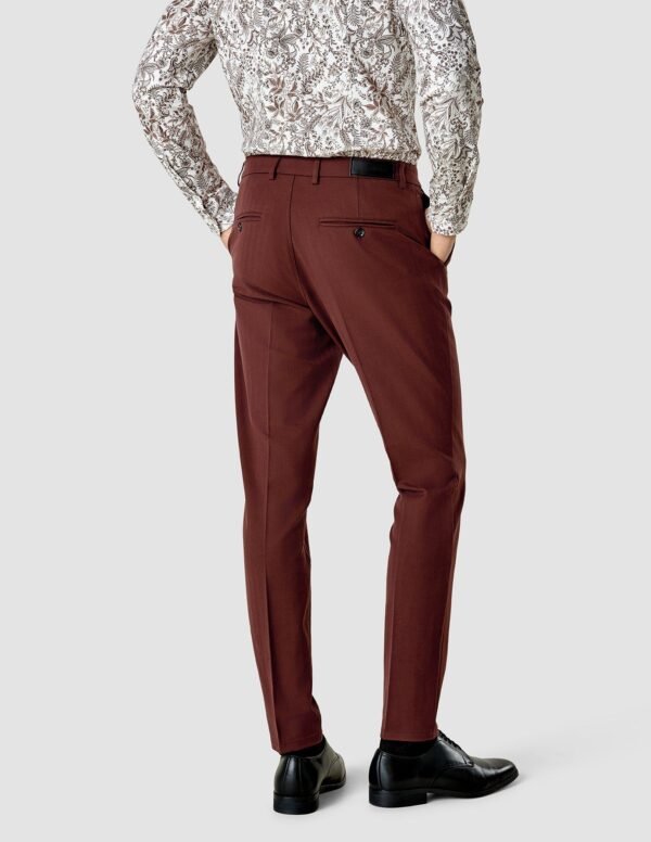 Essential Suit Pants Regular Mahogany - Image 3