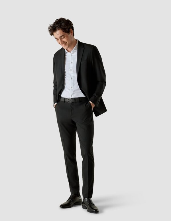 Essential Suit Pants Slim Black - Image 2