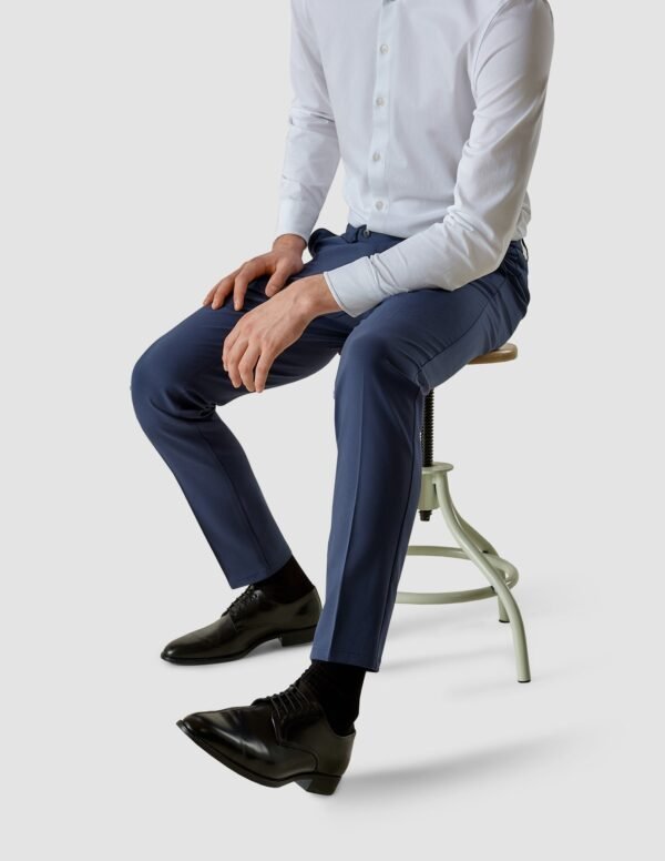 Essential Suit Pants Slim Marine Blue - Image 6