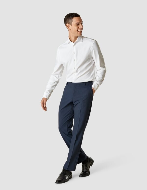 Essential Suit Pants Slim Navy Melange - Image 2