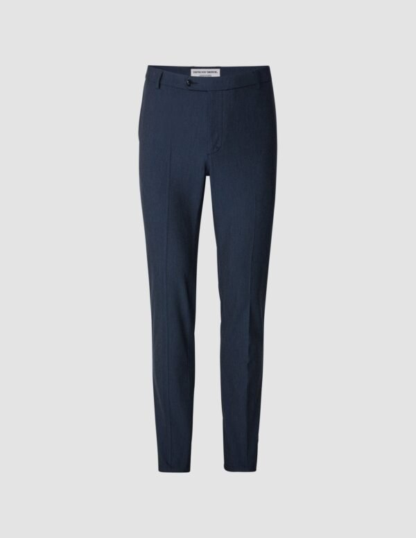 Essential Suit Pants Slim Navy Melange - Image 3