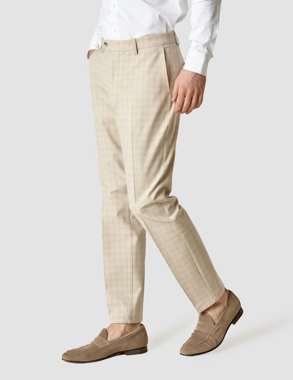 Essential Suit Pants Slim Warm Sand