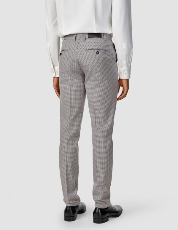 Essential Suit Pants Regular Duo Check Blue - Image 5