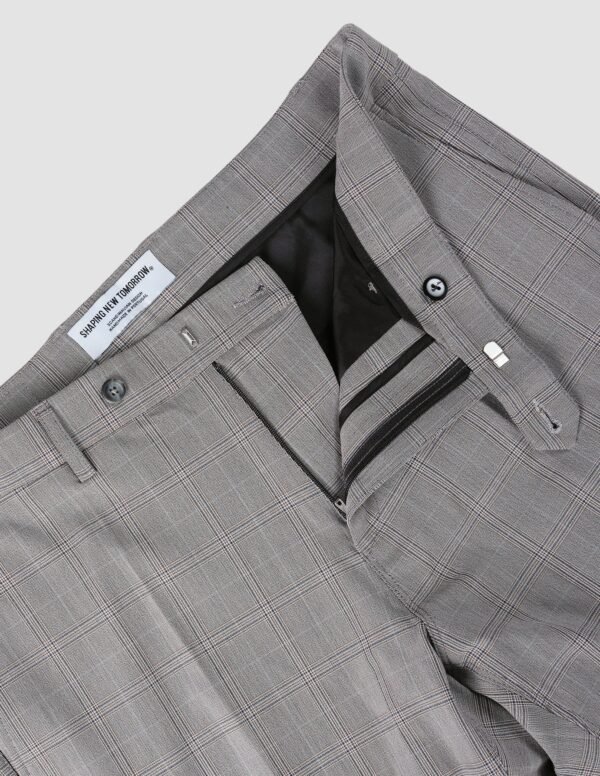 Essential Suit Checked Pants Slim Sterling Grey - Image 7